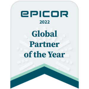 Epicor Global Partner of the Year 2022 Award