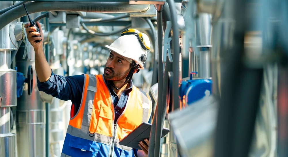 Professional engineer at a manufacturing plant